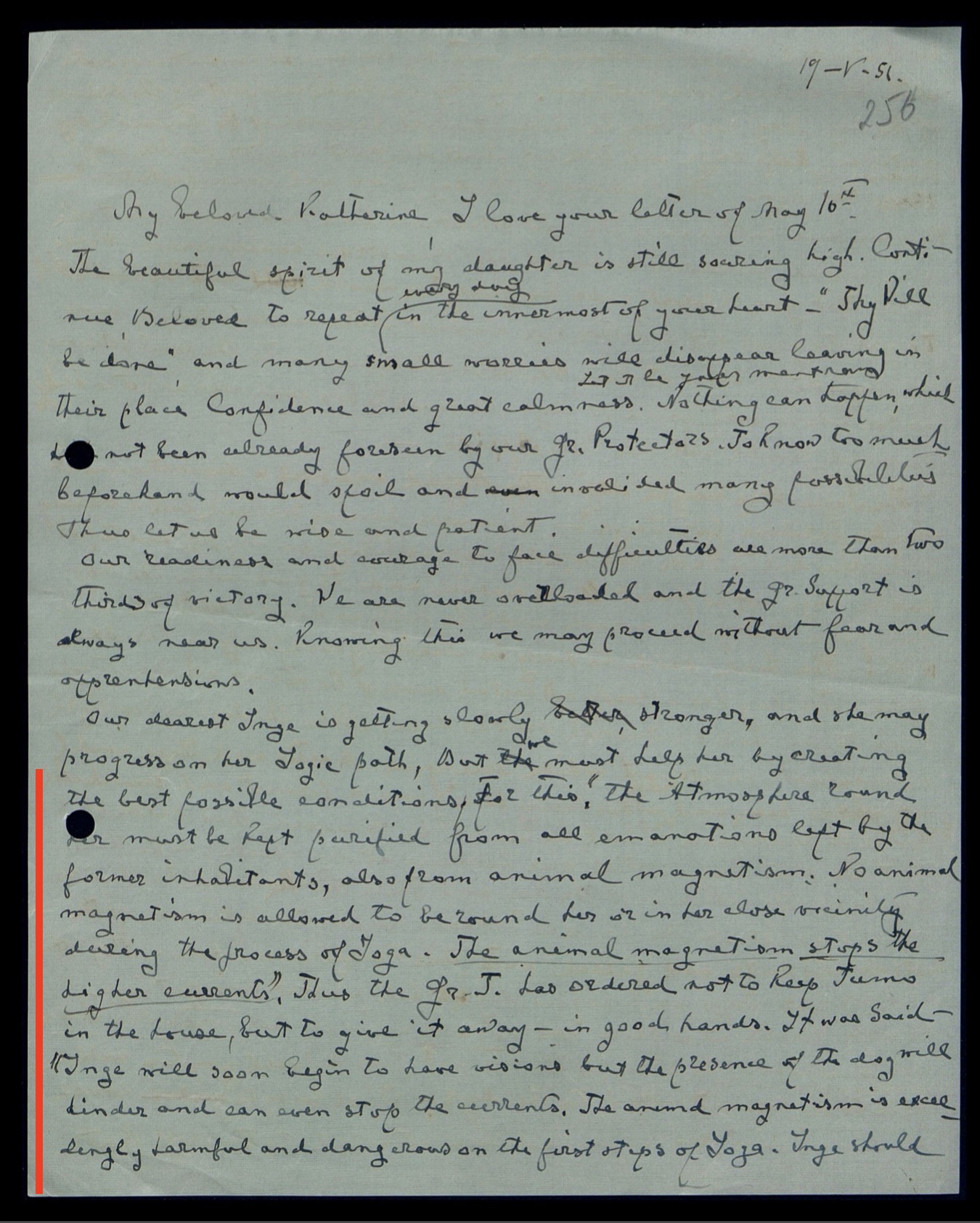 Письмо No20. К.Кэмпбелл. 19.05.1951_1