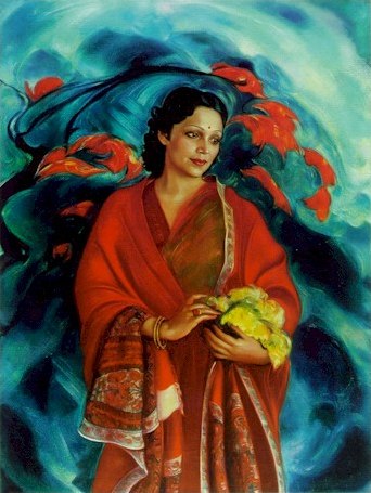 Девика Рани Рерих 1951 год.